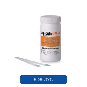 CROSSTEX RAPICIDE® OPA/28 HIGH LEVEL DISINFECTANT Disinfectant Rapicide OPA 28 Test Strips, 50/btl, 2 btl/bx
