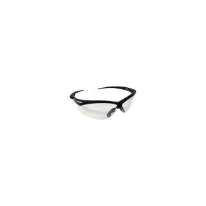 KIMBERLY-CLARK V30 NEMESIS SAFETY EYEWEAR Safety Glasses, Clear Lens, Black Frame, 12/cs
