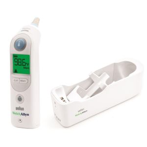 WELCH ALLYN BRAUN THERMOSCAN® PRO 6000 Braun Pro 6000 Ear Thermometer with Small Cradle