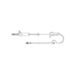 AMSINO AMSAFE® IV ADMINISTRATION SETS IV Admin Set, Back Check Valve, 10 Drops per mL, 100" Length, 19.3 mL Priming Volume, Vented/Non-Vented, Needle-Free Y Site, 50/cs