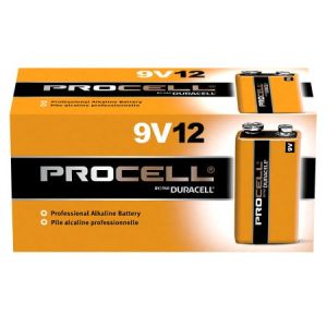 DURACELL® PROCELL® ALKALINE BATTERY Battery, Alkaline, Size 9V, 12/bx, 6bx/cs