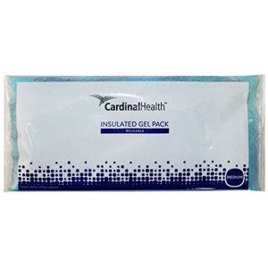 CARDINAL HEALTH HOT/COLD PACKS Reusable Hot/Cold Gel Pack, Medium, 4.5" x 10.5", 24/cs