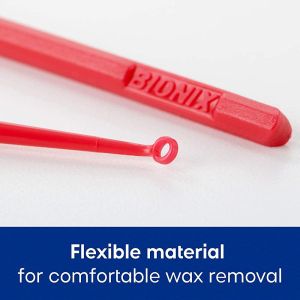 BIONIX SAFE EAR CURETTE™ Ear Curette, AngleLoop®, 4mm, Red, 50/bx (US Only) Products cannot be sold on Amazon.com, through fulfillment on Amazon.com, or to any other vendor who intends to sell on Amazon.com or any 3rd party site