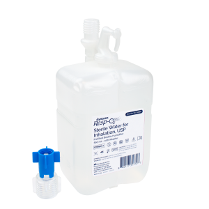 Sterile Water for Inhalation (Prefilled Bubble Humidifier) w/ Adaptor, USP - 550 mL