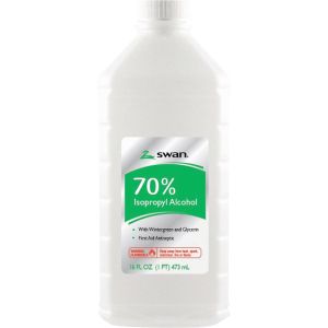 CUMBERLAND SWAN® ALCOHOL Wintergreen Isopropyl Rubbing Alcohol, 70% IPA, 16 oz, 12/cs