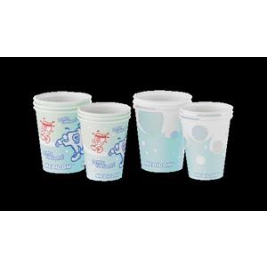 MEDICOM POLY COATED PAPER CUPS Paper Cup, 5 oz, Healthy Teeth Design, 100/slv, 10slv/cs