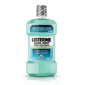J&J LISTERINE® Listerine® Zero™ Mouthwash, Clean Mint, 1.5 Liter, 6/cs