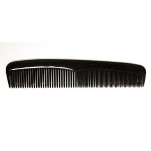NEW WORLD IMPORTS COMBS Dresser Comb, 8", Black, 12/bg, 84 bg/cs