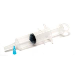 PRO ADVANTAGE® PISTON IRRIGATION SYRINGES Syringe, 60cc, Catheter Tip, Thumb Control Ring, Small Tip Adapter, Packed in Resealable IV Pole Bag, Non-Sterile, 30/cs