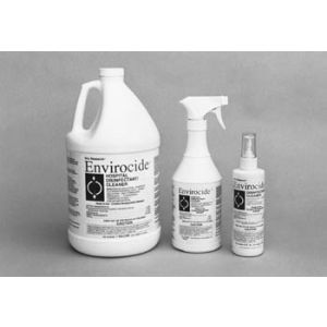 METREX ENVIROCIDE® HOSPITAL SURFACE & INSTRUMENT DISINFECTANT/CLEANER Instrument Cleaner, 24 oz Bottle & Sprayer, 12/cs