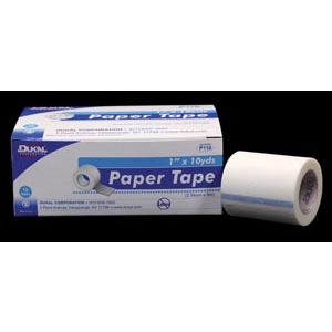 DUKAL SURGICAL TAPE - PAPER Surgical Tape, 1" x 10 yds, Paper, 12 rl/bx, 12 bx/cs