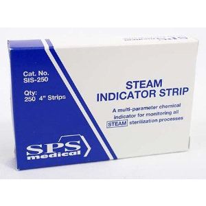 CROSSTEX STEAM INDICATOR STRIP Strip, Steam Indicator, 4" 250/bx