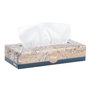 KIMBERLY-CLARK FACIAL TISSUE Kleenex® Tissue, White, 100/pkg, 36 pkg/cs