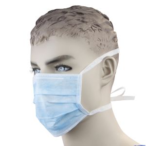 Surgical Face Mask with Ties - Blue