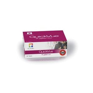 QUIDEL QUICKVUE® ONE-STEP H. PYLORI GII® KIT Quickvue® H. Pylori GII, CLIA Waived, 30 tests/kit