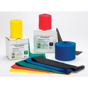 PERFORMANCE HEALTH PROFESSIONAL RESISTANCE BANDS Resistance Band, Black/ Special Heavy, 25 Yd Dispenser Box, Latex Free