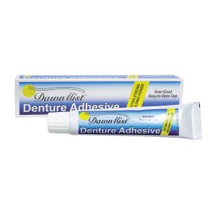 DUKAL DAWNMIST DENTURE CARE Denture Adhesive, Zinc Free, 2 oz Tube, 36/bx, 4 bx/cs