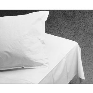 GRAHAM MEDICAL TISSUE DRAPE & BED SHEETS DISC-Bed Sheet, White, 40" x 72", 3-Ply, 50/cs