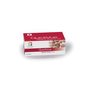 QUIDEL QUICKVUE® DIPSTICK STREP A TEST Dipstick Strep A Test, CLIA Waived, 50 test/kit