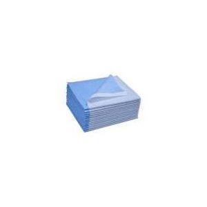 AVALON PAPERS STRETCHER & BED SHEETS 1 PLY TISSUE + POLY Stretcher Sheet, 40" x 60", Blue, 100/cs