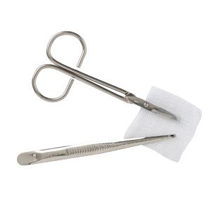 MEDICAL ACTION GENT-L-KARE® STERILE SUTURE REMOVAL KITS Suture Removal Kit Tray Includes: WF Littauer Scissors, Metal Forceps, 2" x 2" Gauze, 50/cs