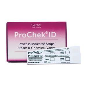 CERTOL PROCHEK® ID INDICATOR Steam Process Indicator Strip, 4" x ¾", 250/bx, 6 bx/cs
