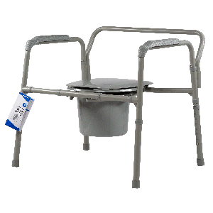 Bariatric Folding Bedside Commode