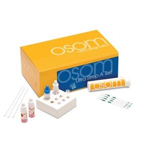 SEKISUI OSOM® ULTRA STREP A TEST Ultra Strep A Test, CLIA Waived, 2 Additional Tests For External QC, 50 tests/kit