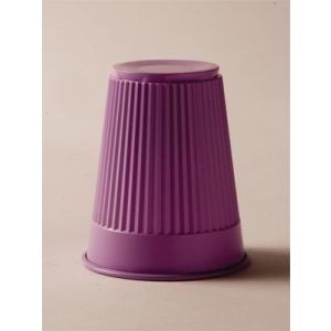 TIDI PLASTIC DRINKING CUP Plastic Cup, Lavender, 5 oz, 100/bg, 10 bg/cs