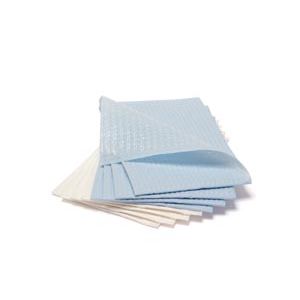 PRO ADVANTAGE® PROFESSIONAL TOWEL Professional Towel, 2-Ply, Tissue/ Poly, 13" x 18", White, 500/cs
