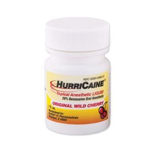BEUTLICH HURRICAINE® TOPICAL ANESTHETIC Topical Anesthetic Gel, 1 oz Jar, Wild Cherry