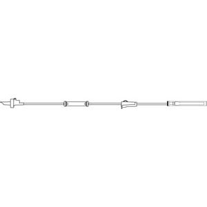B BRAUN IRRIGATION/UROLOGY SETS Continuous Overhead Irrigation Set, Non-Vented Spike, 0.188" ID Tubing, Drip Chamber, Roller Clamp, 4½" Distal Connector, 82"L, Latex Free