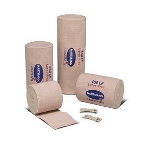 HARTMANN USA DELUXE® 480® LF ELASTIC BANDAGES Bandage, Elastic, 6" x 5 yds, 10/pk, 6 pk/cs