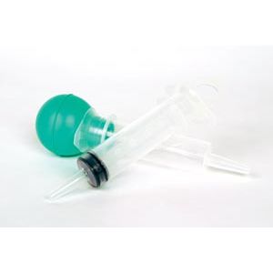CARDINAL HEALTH 60ML PISTON/BULB IRRIGATION SYRINGE Bulb Irrigation Syringe, Protector Cap, 60cc, Individually Wrapped, 50/cs