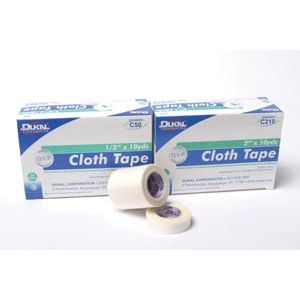 DUKAL SURGICAL TAPE - CLOTH Surgical Tape, 2" x 10 yds, Cloth, 6 rl/bx, 12 bx/cs