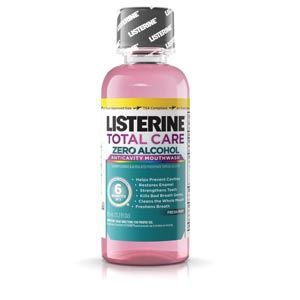 J&J LISTERINE® TOTAL CARE ZERO Listerine® Total Care Zero™ Mouthwash, Alcohol Free, Fresh Mint, 95mL