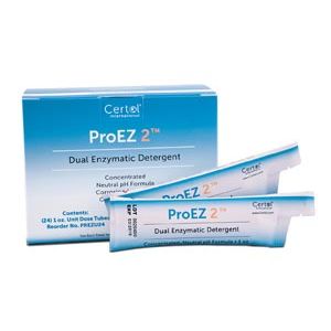 CERTOL PROEZ 2™ DUAL ENZYMATIC INSTRUMENT DETERGENT Dual Enzymatic Detergent Concentrate, 1 oz Unit Dose Tubes, 24/bx, 6 bx/cs