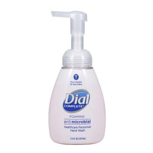 DIAL® COMPLETE® FOAMING HAND SOAP Hand Wash, Foaming, Antibacterial, Health Care, 7.5 oz, 12/cs