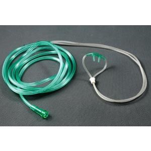 AMSINO AMSURE® CANNULAS Nasal Oxygen Cannula, Adult, Curved Non-Flared Tip with 84" Tubing