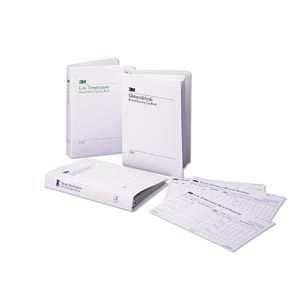 SOLVENTUM ATTEST™ LOG BOOKS & RECORD CHARTS Log Book with 50 Record Charts For Steam Sterilizers, for Use with Attest BI # 1261 or 1262