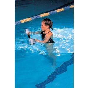 THERA-BAND AQUATIC PRODUCTS Instructional Swim Bar with Padded Grip, Aquatic Products Supplied Individually, 4 ea/cs