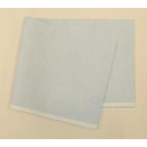 TIDI TISSUE POLY TISSUE PATIENT DRAPE SHEET Drape Sheet, 40" x 48", Blue, Tissue/ Poly/ Tissue, Latex Free (LF), 50/cs