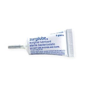 HR® SURGILUBE® SURGICAL LUBRICANT SURGILUBE® 5gm Tube (Metal Tube - Elongated Tip), 48/bx