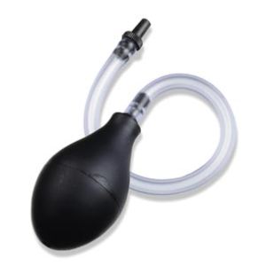 WELCH ALLYN 2.5V/3.5V HALOGEN DIAGNOSTIC OTOSCOPE Accessories: Insufflator Bulb & Tube with Tip
