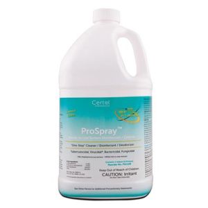 CERTOL PROSPRAY™ SURFACE CLEANER/DISINFECTANT Ready-to-use Disinfectant/ Cleaner Refill, 1 Gallon, 4/cs
