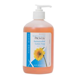 GOJO PROVON® ANTIMICROBIAL LOTION SOAP Lotion Soap, 16 fl oz Pump Bottle, 12/cs