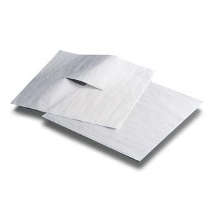 TIDI TISSUE/POLY HEADREST COVERS Headrest Cover, Tissue/ Poly, Small, 10" x 10", White, 500/cs