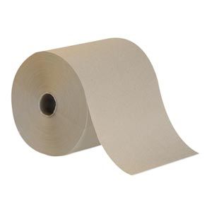 GEORGIA-PACIFIC ENVISION® HARDWOUND ROLL TOWELS Hardwound Roll Towels, Brown, 7.85" x 800 ft, 6 rl/cs