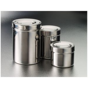 DUKAL TECH-MED DRESSING JARS Dressing Jar, 2.25 Qt, Stainless Steel