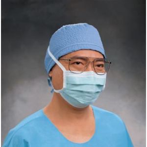 HALYARD SURGICAL CAP Surgical Cap, Blue, Universal, 100/bx, 3 bx/cs